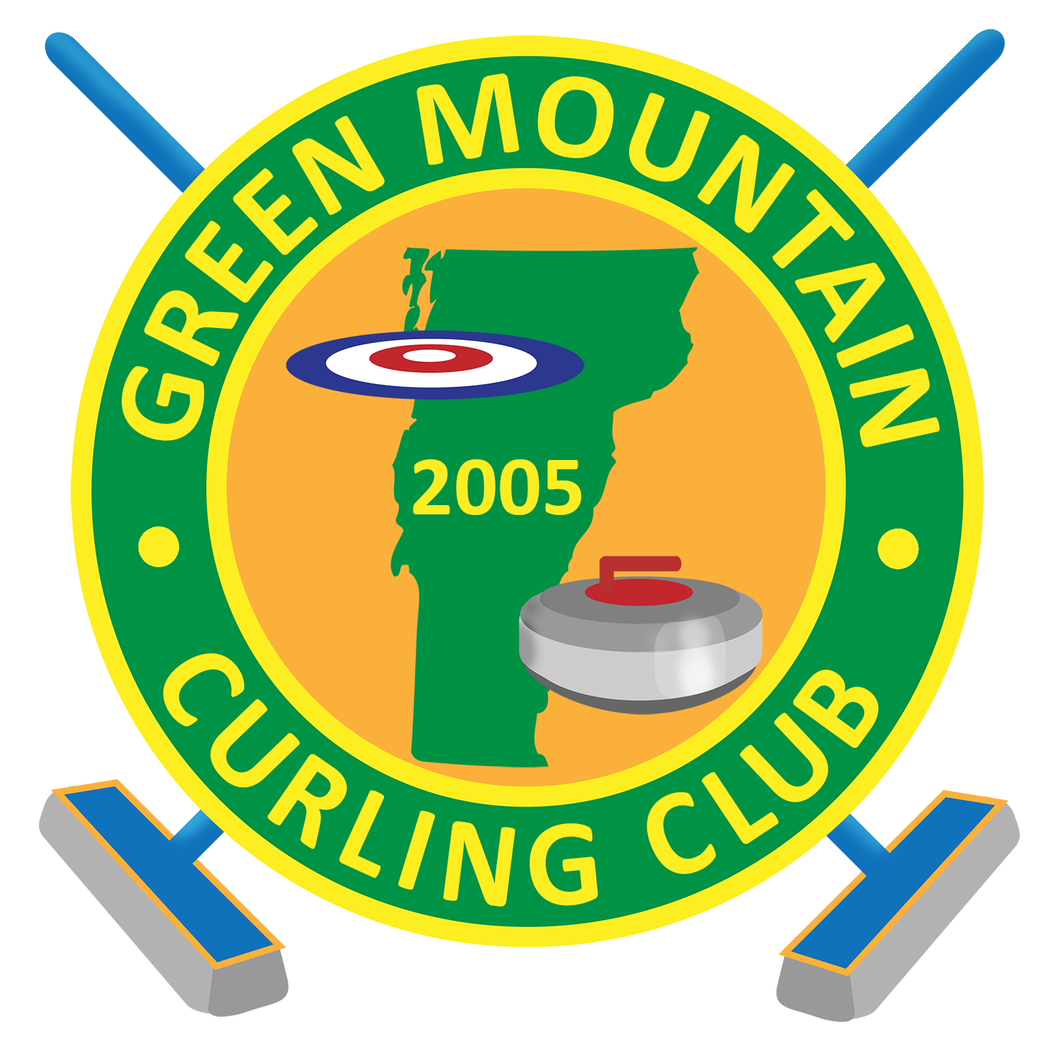 Green Mountain Curling Club logo